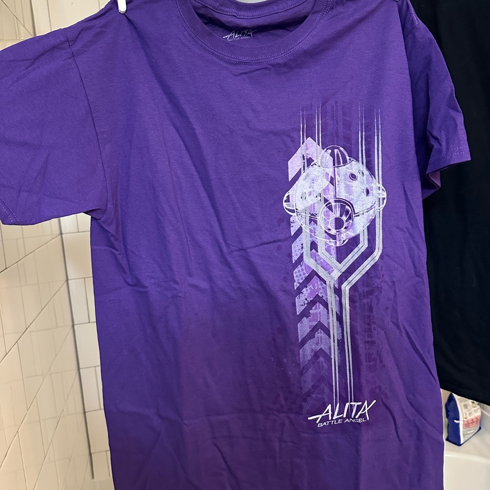 Loot Crate Purple Alita Battle Angel Tee